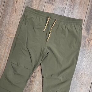 Orvis Performance Joggers Mens Large 30" Inseam Olive Green Hiking Pants 3HZ9